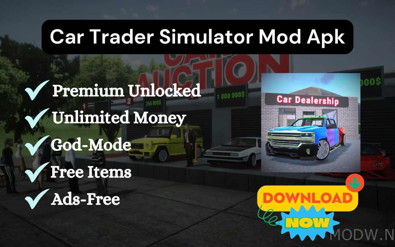 Car Trader Simulator Mod Apk