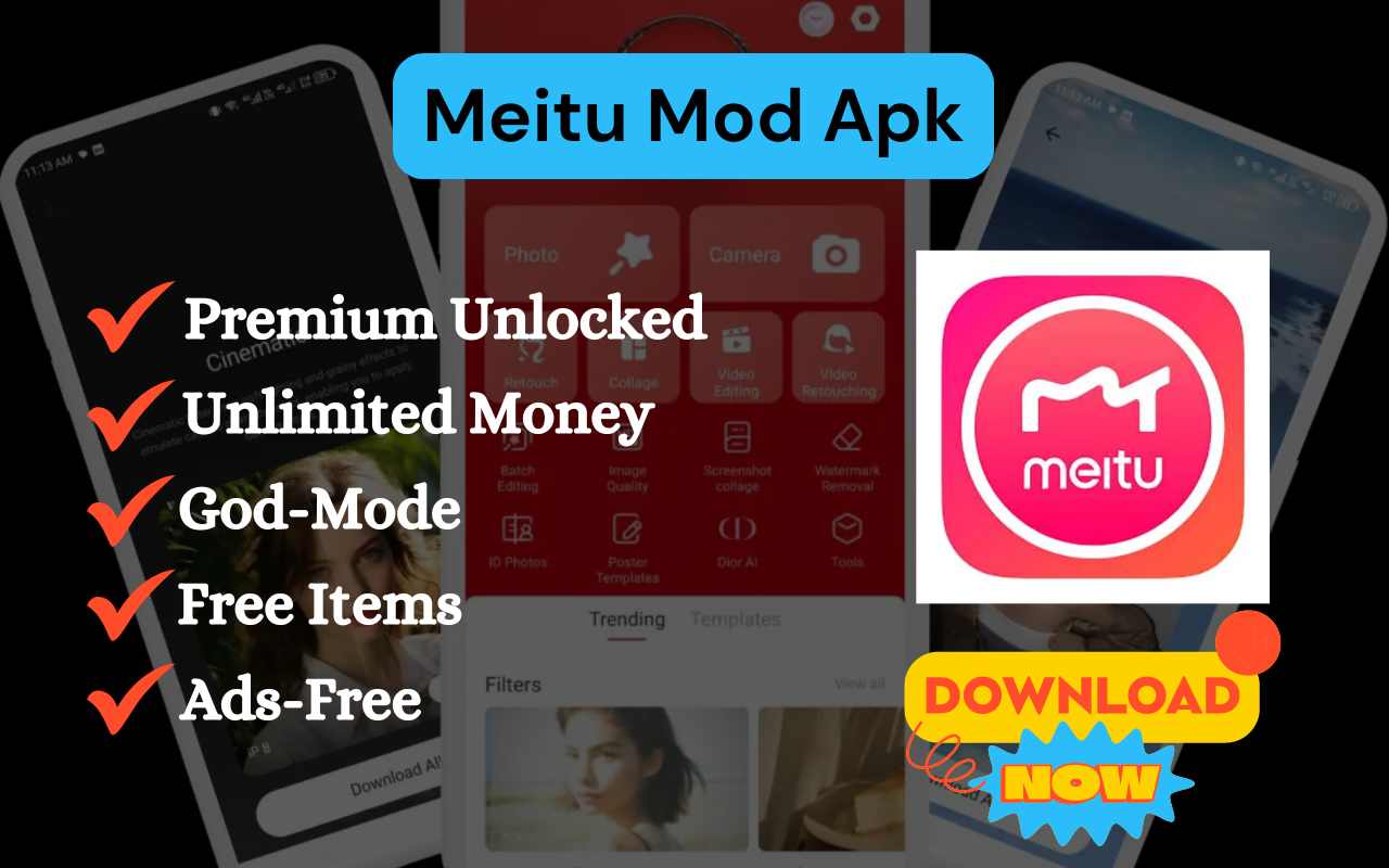 Meitu Mod Apk