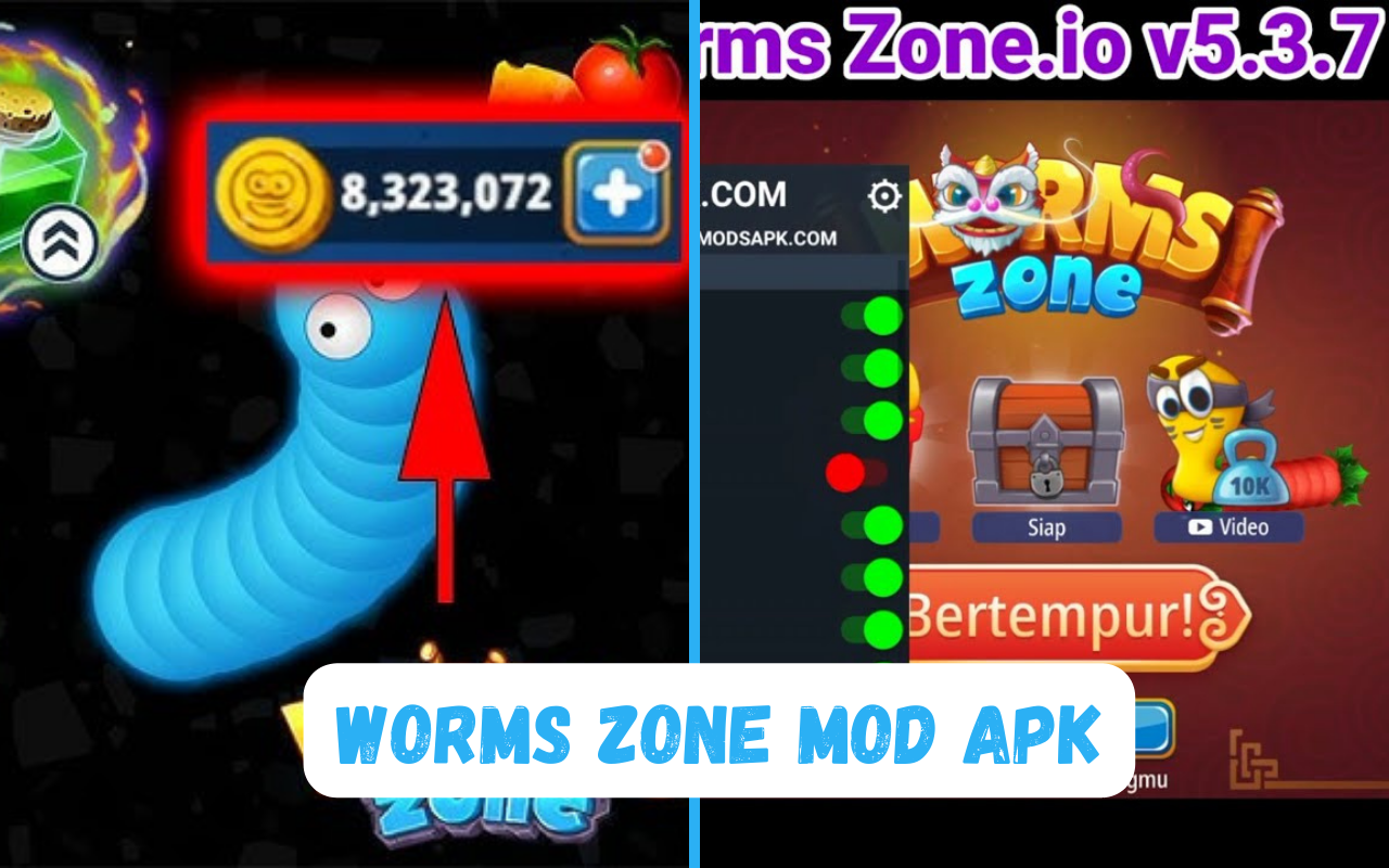 Worms Zone Mod APK