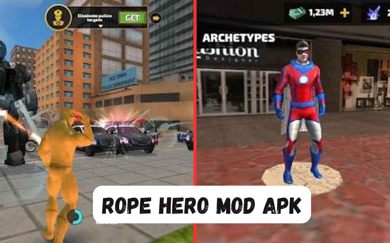 Rope Hero Mod Apk