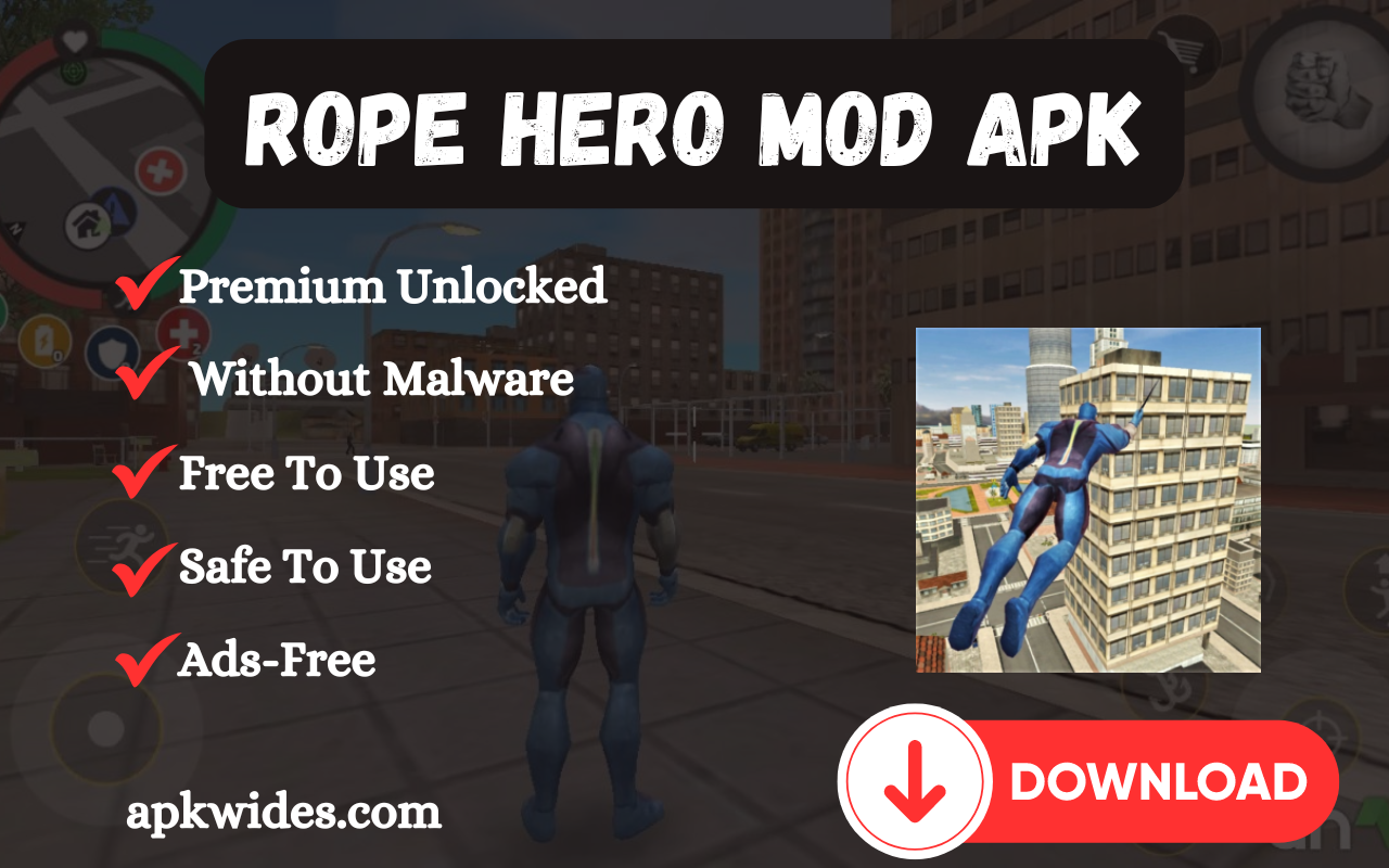 Rope Hero Mod Apk