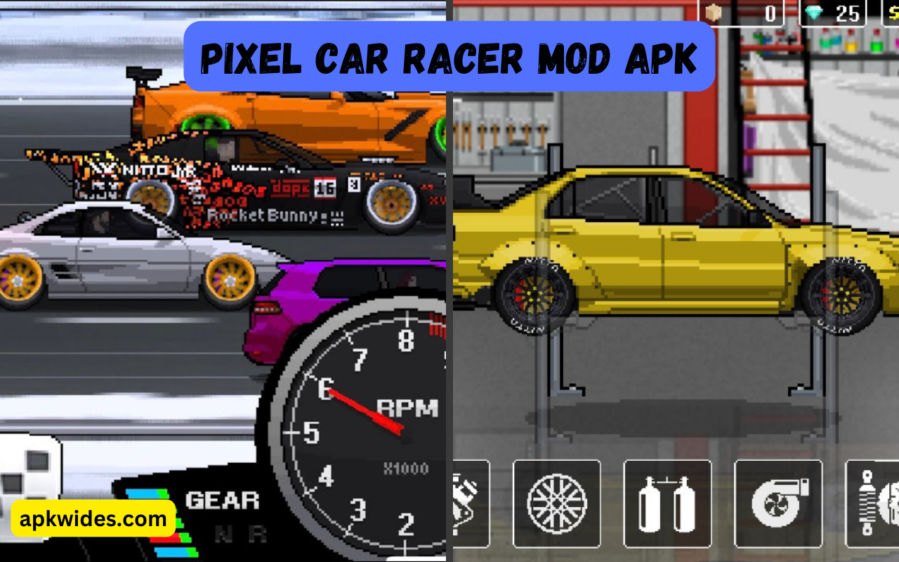 Pixel Car Racer Mod APK